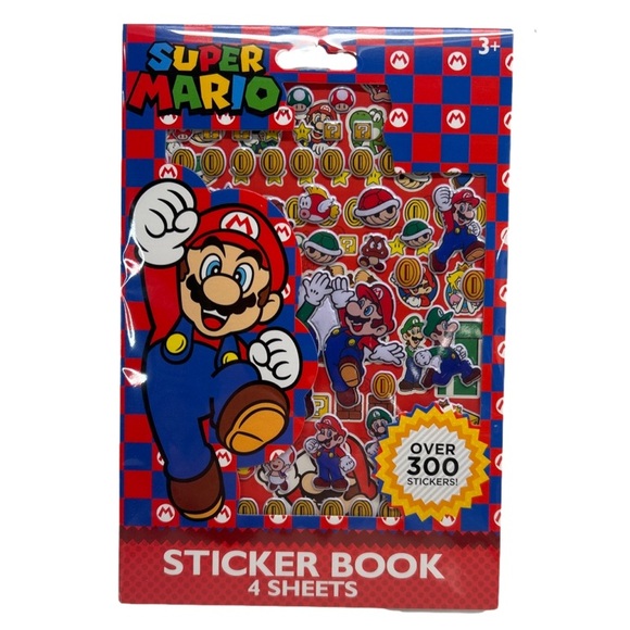 Nintendo Super Mario Kart Hot Wheels Collectible Mattel Car & Bonus Sticker Book - Picture 2 of 9